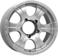 Литой диск КиК Байконур 7x15/5x139.7 D108.5 ET5 Блэк платинум