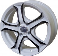 Литой диск FM FDS001 6x15/4x100 D54.1 ET48 White+black