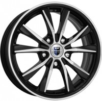 Литой диск КиК Спайдер-оригинал 6.5x16/5x112 D57.1 ET50 Алмаз черный