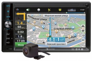 Автомагнитола Phantom DV-6207 Black + ПО Навител