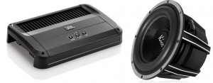 Сабвуфер Kicx QS 380 + JBL GTO-1001EZ