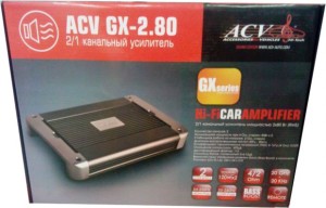 Автомобильный усилитель ACV GX-2.80