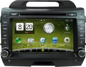 Штатное головное устройство Trinity Android Kia Sportage 3 2011+