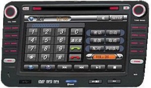 Штатное головное устройство Incar-Intro CHR-8656 (Volkswagen Touran, Passat B6, Jetta, Golf V)
