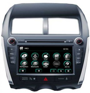 Штатное головное устройство FlyAudio 66068A02 Mitsubishi ASX/Peugeot 4008