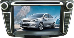 Штатное головное устройство Phantom DVM-1010G i5 Hyundai Solaris