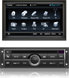 Штатное головное устройство MyDean 7159 Mitsubishi L200