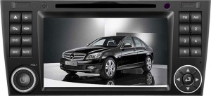 Штатное головное устройство Phantom DV-1193 Mercedes C + ПО СитиГИД