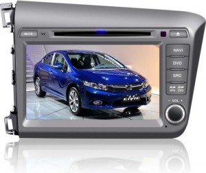 Штатное головное устройство Phantom DV-1132 Honda Civic 2012 + ПО СитиГИД