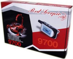Автосигнализация с автозапуском Red Scorpio 9700