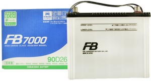 Аккумулятор для легкового автомобиля FurukawaBattery 7000 73 Ач 90D26L