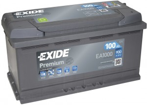 Аккумулятор для грузового автомобиля Exide 100Ач Premium EA1000 об.