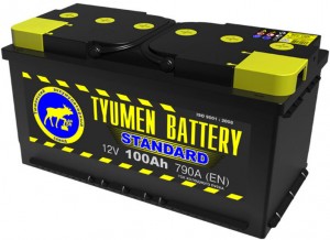 Аккумулятор для легкового автомобиля Tyumen Battery 6СТ-100L Standard о/п