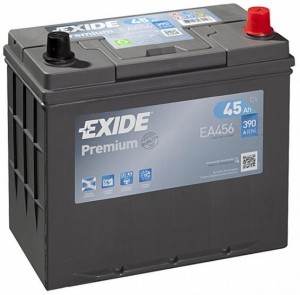 Аккумулятор для легкового автомобиля Exide Premium EA456 45 Ач Об