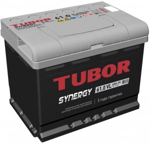Автомобильный аккумулятор Tubor Synergy 61Ач обр