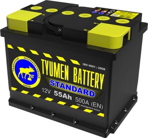 Аккумулятор для легкового автомобиля Tyumen Battery 6СТ-55L Standard