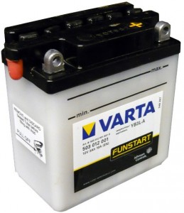 Аккумулятор для мототехники Varta 3Ач Moto 503 012 001 (YB3L-A)