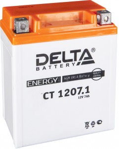 Аккумулятор для мототехники Delta battery CT1207.1