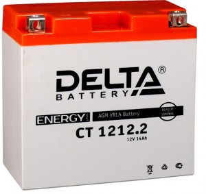 Аккумулятор для мототехники Delta battery CT 1212.2