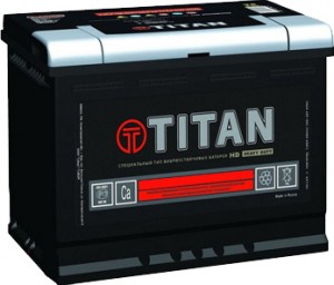 Аккумулятор для легкового автомобиля Titan Standart 55Ач пр