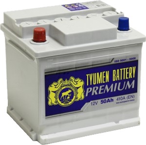 Аккумулятор для легкового автомобиля Tyumen Battery Premium 6СТ-50Ач Об