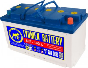 Аккумулятор для грузового автомобиля Tyumen Battery 6 ст-100 L Пр