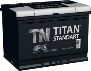 Аккумулятор для легкового автомобиля Titan Standart 62Ач обр