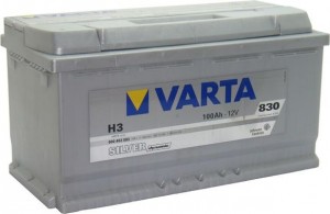 Аккумулятор для легкового автомобиля Varta Silver Dynamic H3 100Ач Об