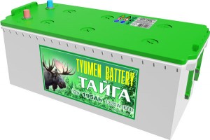 Аккумулятор для грузового автомобиля Tyumen Battery Тайга 6СТ-195Ач L Пр