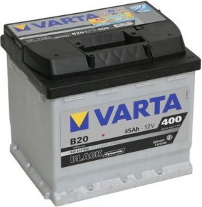 Аккумулятор для легкового автомобиля Varta 45 А/ч Black Dynamic 545 413 040 прямая