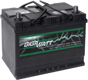 Аккумулятор для легкового автомобиля Gigawatt G68JR 568 404 055 68Ач об