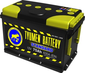 Аккумулятор для легкового автомобиля Tyumen Battery Standard 6СТ-75L Пр