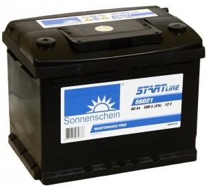 Аккумулятор для легкового автомобиля Sonnenschein Start Line SO 56021 60 Ач Пр