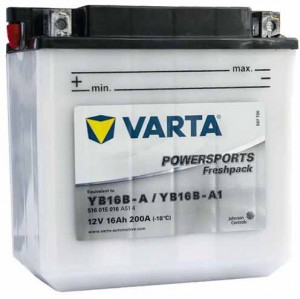 Аккумулятор для мототехники Varta Freshpack YB16B-A 516015016