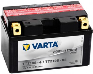 Аккумулятор для мототехники Varta 8Ач Moto AGM 508 901 015 (YTZ10S-BS)