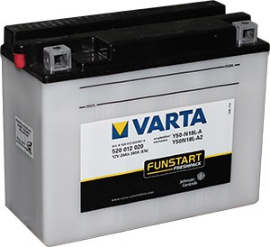 Аккумулятор для мототехники Varta YB18L-A Funstart FP 518015018 18Ah евро сух. с пакетом электролита