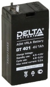 Тяговый аккумулятор Delta battery DT 401