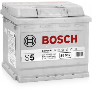 Аккумулятор для легкового автомобиля Bosch S5 002 54Ач Об