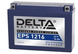 Аккумулятор для мототехники Delta battery EPS 1216 обр