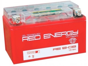 Аккумулятор для мототехники Red Energy RE 12-08 пр