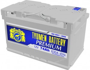 Аккумулятор для легкового автомобиля Tyumen Battery 6СТ-74LA Premium Оп