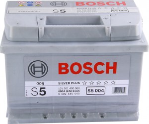 Аккумулятор для легкового автомобиля Bosch S5 004 61Ач Об