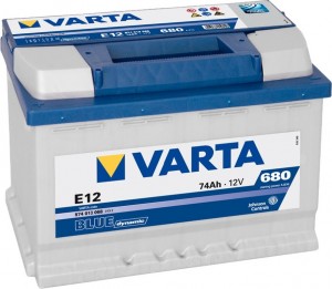 Аккумулятор для легкового автомобиля Varta Blue dynamic E12 74Ач Пр