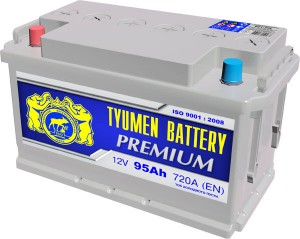 Аккумулятор для легкового автомобиля Tyumen Battery 6СТ-95 L/720А Premium