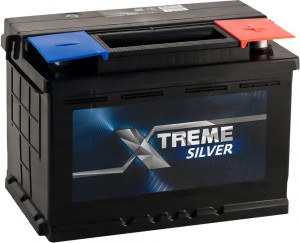 Аккумулятор для легкового автомобиля X-Treme Silver 75Ач об