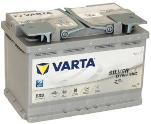 Аккумулятор для легкового автомобиля Varta Silver Dynamic E39 70Ач Обр