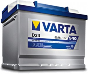 Аккумулятор для легкового автомобиля Varta Blue dynamic D43 60Ач Пр