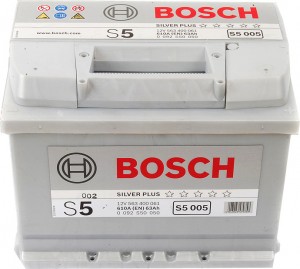 Аккумулятор для легкового автомобиля Bosch S5 005 63Ач Об