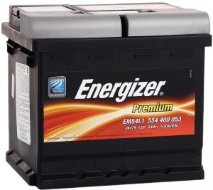 Аккумулятор для легкового автомобиля Energizer Premium 554 400 053 Об