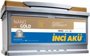 Аккумулятор для легкового автомобиля Inci Aku Nanogold 90 L5 090 083 013 Об